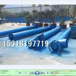 污水处理专用螺旋上料提升机DY6 高效输送，守护碧水清流